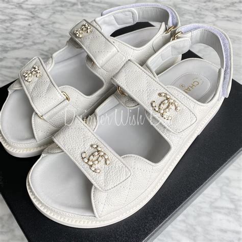 chanel flat sandals 2021|authentic chanel sandals.